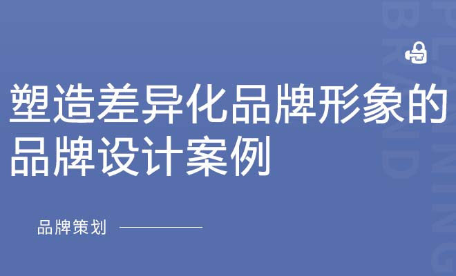 塑造差异化品牌形象的品牌设计案例