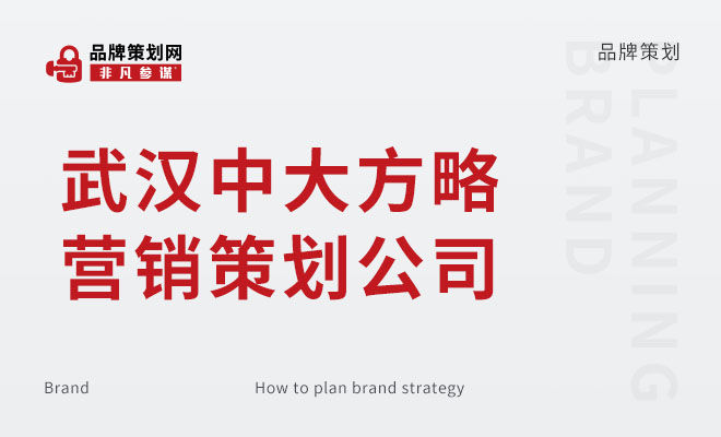 武汉中大方略营销策划公司_中大方略企业管理咨询