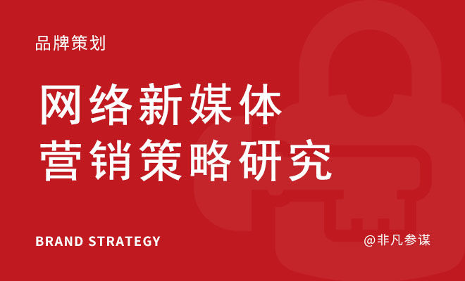 网络新媒体营销策略研究