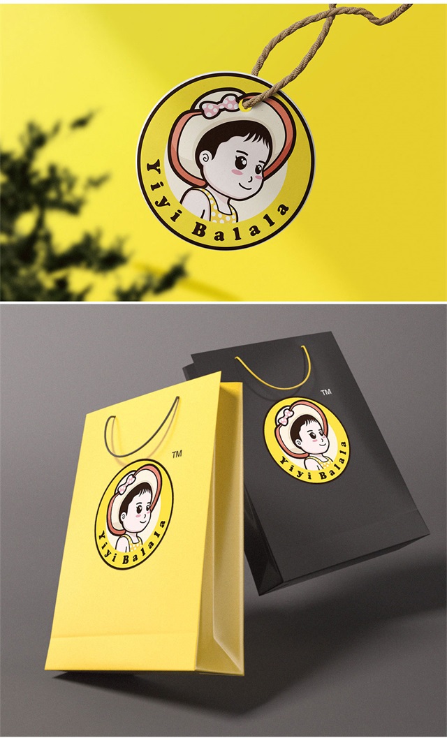 yiyi balala品牌logo设计